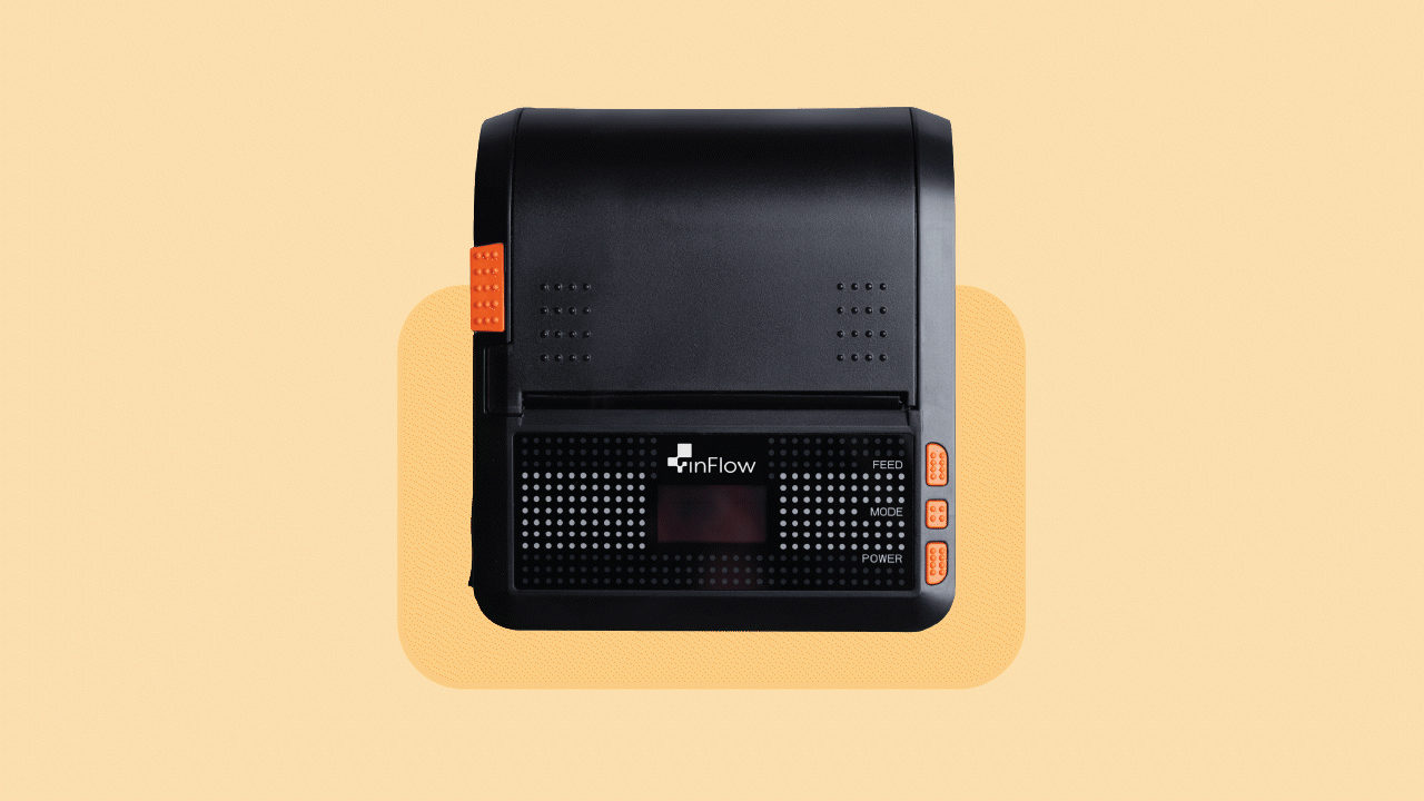 The inFlow Portable printer